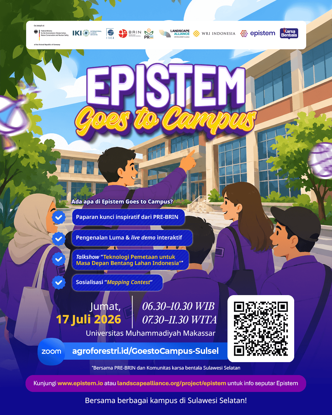 Epistem Goes to Campus “Young People as Drivers of Remote Sensing-Based Landscape Management”